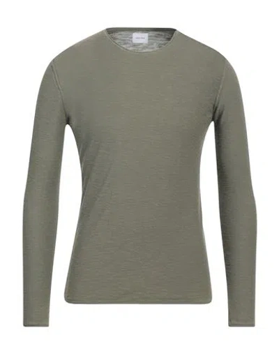 Sseinse Man Sweater Military Green Size S Cotton In Green