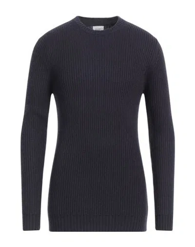 Sseinse Man Sweater Navy Size S Acrylic, Nylon In Navy Blue