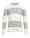 Sseinse Man Sweater White Size Xl Acrylic, Wool In White