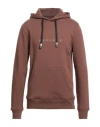 Sseinse Man Sweatshirt Cocoa Size Xl Cotton In Brown