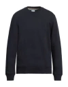 Sseinse Man Sweatshirt Midnight Blue Size L Cotton In Blue