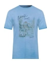 Sseinse Man T-shirt Blue Size Xl Cotton