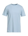 Sseinse Man T-shirt Sky Blue Size Xxl Cotton
