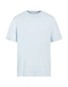 Sseinse Man T-shirt Sky Blue Size Xl Cotton, Elastane In Blue