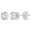 SSELECTS 1 CTW ROUND SOLITAIRE GENUINE DIAMOND STUD EARRINGS IN 14K
