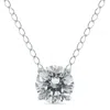 SSELECTS 1/3 CARAT FLOATING ROUND DIAMOND SOLITAIRE NECKLACE IN 14K