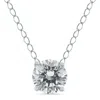 SSELECTS 1/4 CARAT FLOATING ROUND DIAMOND SOLITAIRE NECKLACE IN 14K