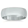 SSELECTS 6MM DOMED WEDDING BAND IN 14K WHITE GOLD