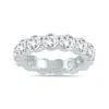 SSELECTS AGS CERTIFIED DIAMOND ETERNITY BAND IN 14K WHITE GOLD 5.85 - 6.75 CTW