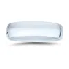 SSELECTS PLATINUM 6MM DOMED COMFORT FIT WEDDING BAND