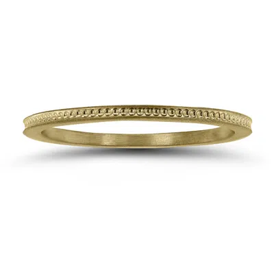 Sselects Thin 1mm Wedding Band In 14k Yellow Gold