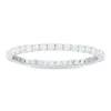 SSELECTS WOMEN'S 1/2 CARAT TW THIN DIAMOND ETERNITY BAND IN 10K WHITE GOLD