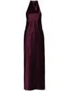 Ssheena Long Dress In Purple
