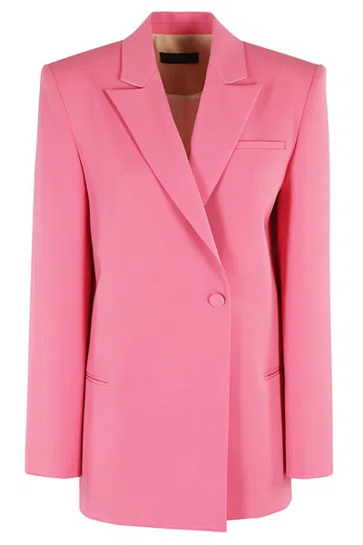 Ssheena Basica Blazer In Fuchsia
