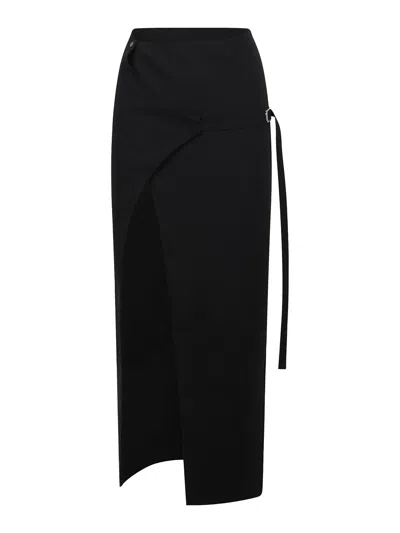 Ssheena Structured Skirt With Slit