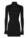 Ssheena Fitted Dress With Long Sleeves In Black