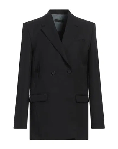 Ssheena Man Blazer Black Size 40 Polyester, Virgin Wool, Elastane