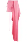 Ssheena Asymmetric Draped Skirt