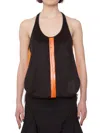 Ssheena Two-coloured Silk Top