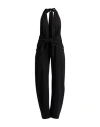 Ssheena Woman Jumpsuit Black Size 6 Polyester, Virgin Wool, Elastane