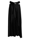 Ssheena Woman Maxi Skirt Black Size 6 Triacetate, Polyethylene In Black