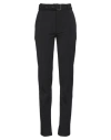 Ssheena Woman Pants Black Size 10 Polyester, Virgin Wool, Elastane In Black