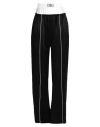 Ssheena Woman Pants Black Size 0 Triacetate, Polyethylene