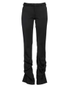 Ssheena Woman Pants Black Size 6 Polyethylene, Virgin Wool, Elastane