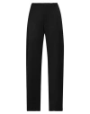 Ssheena Woman Pants Black Size 8 Polyester, Virgin Wool, Elastane In Black