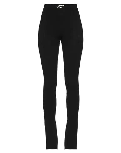 Ssheena Woman Pants Black Size M Viscose, Polyester