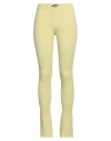 Ssheena Woman Pants Light Green Size M Viscose, Polyester In Green