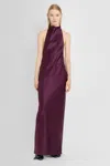 Ssheena Long Dress In Purple
