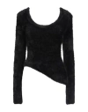 Ssheena Woman Sweater Black Size M Polyamide In Black