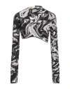 Ssheena Woman T-shirt Black Size Xs Nylon, Elastane In Black