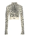 Ssheena Woman Turtleneck Ivory Size Xs Viscose, Polyester In White