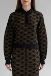 Sskein Amelie Polo In Golden Black