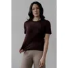 Sskein Sweater Tee In Mahogany
