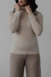 Sskein T Neck In Fawn