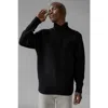 Sskein Wrap Collar Pullover In Black