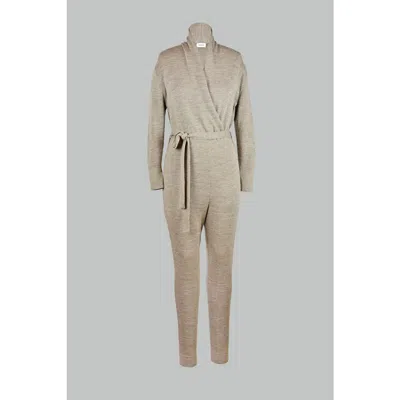 Sskein Wrap Neck Jumpsuit