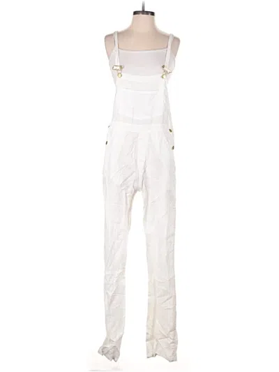 Pre-owned Sso By Danielle Overalls In White