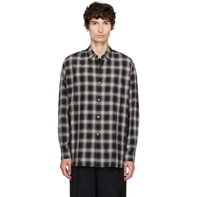 Ssstein Black Cotton Oversized Ls Shirt