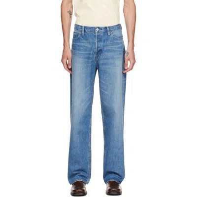 Ssstein Blue Relax Fit Jeans In Purple