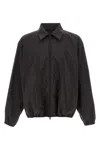 Ssstein Collar Jacket In Black