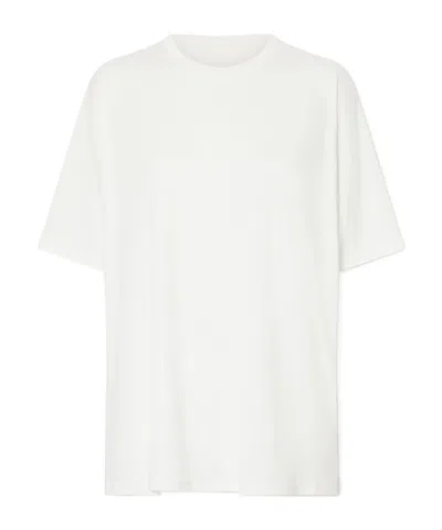 Ssstein Suvin Cotton-jersey T-shirt In White