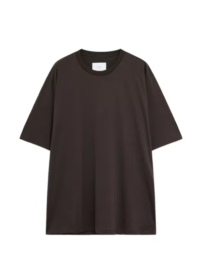Ssstein Crew-neck Short-sleeve T-shirt In Black