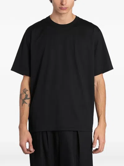 Ssstein Crew-neck T-shirt In Black