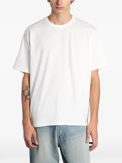 Ssstein Crew-neck T-shirt In White