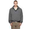 Ssstein Gray Fleece Pullover Sweater In Gray