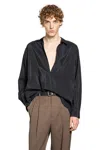 Ssstein Long Sleeves Shirt In Cotton In Black